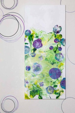 Fluid Art - Champs de fleurs