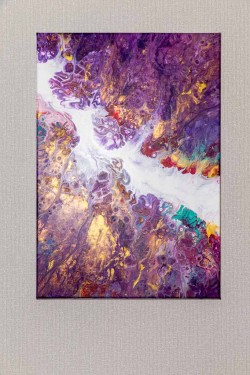 Fluid Art - Rivière aurifère